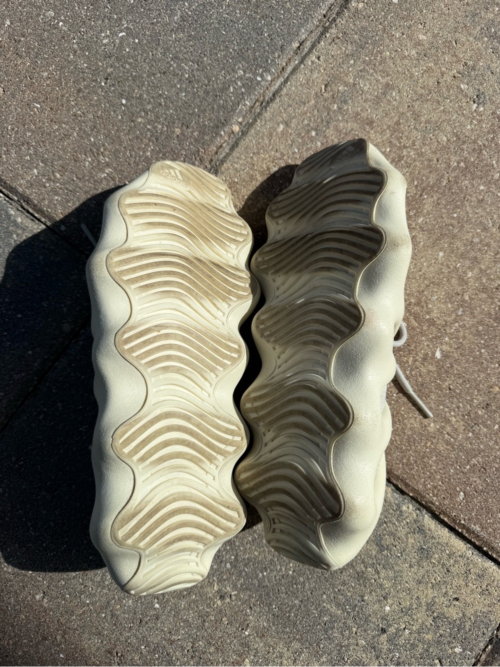 Adidas Yeezy Boost 450 Cloud White Mens Athletic Shoes - Picture 8 of 8